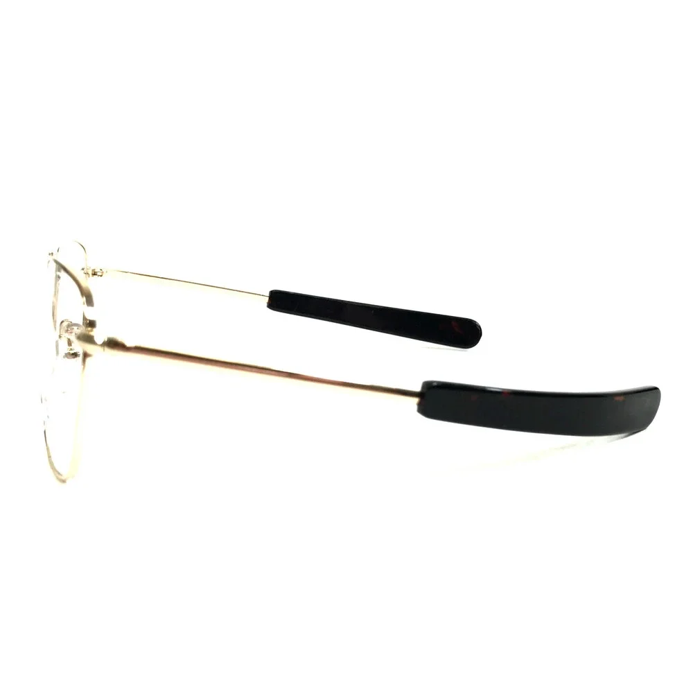Visual Eyes Eyeglasses Frames STEALTH Y.GOLD Yellow Gold Military 52-19-140